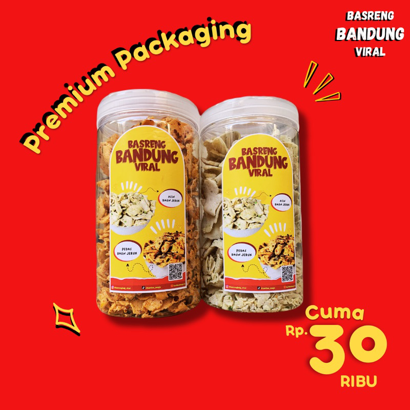 

KERIPIK BASRENG KEMASAN TOPLES 200Gram