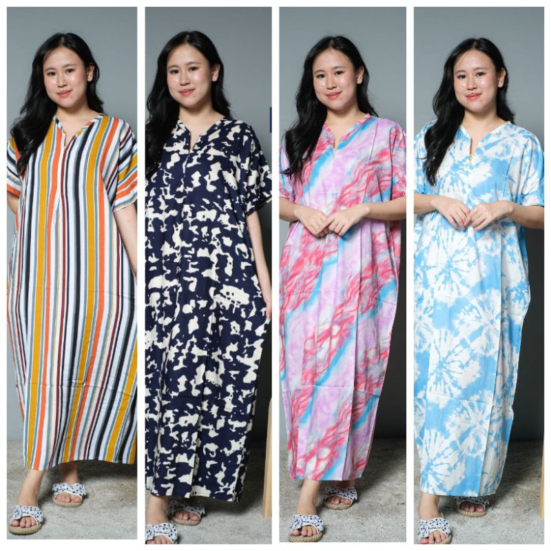 Daster Ruffle Rimpel Semata kaki/ daster verell habel csl daster pajamas dream daster jumbo daster k