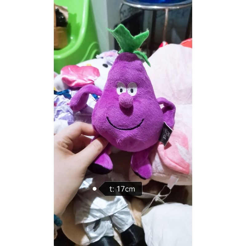 boneka sayur terong eggplant