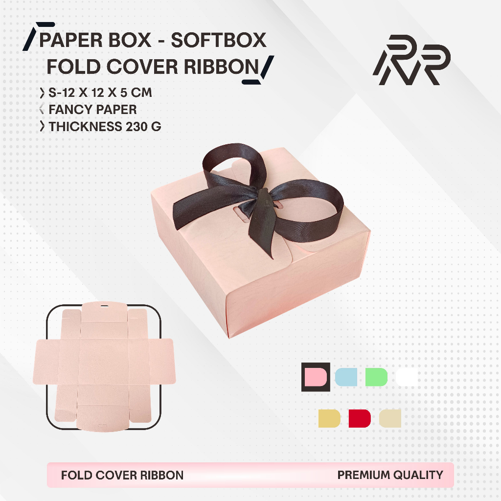 

KOTAK KADO GIFT BOX - PAPER BOX LIPAT- PACKAGING - SOUVENIR SOFTBOX 1