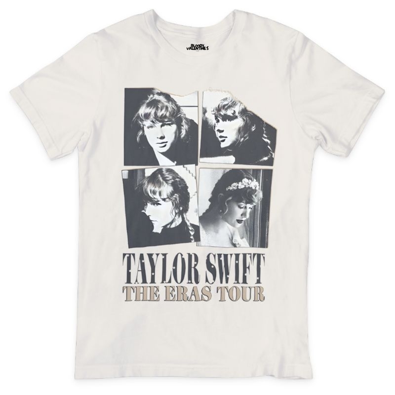 Taylor Swift The Eras Tour Taylor Swift Evermore Album T-Shirt / Kaos Band Musik POP Rap Alternative