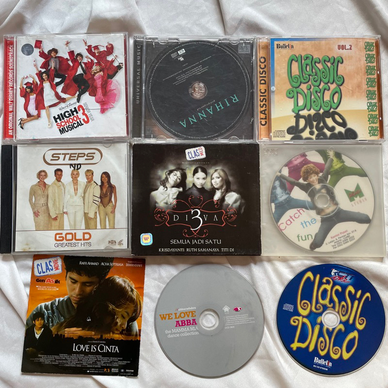 PRELOVED CD MUSIK 2