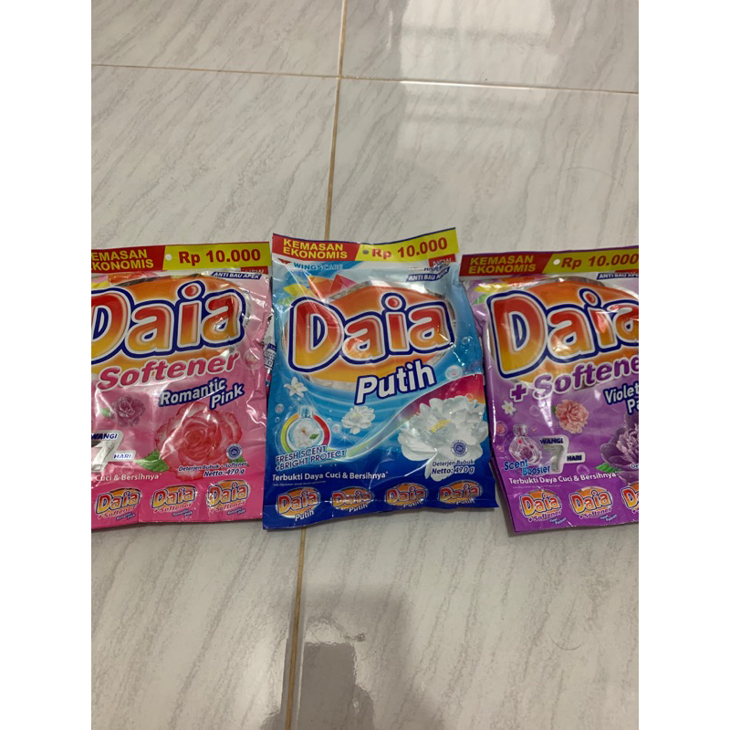daia softener daia putih @470gr