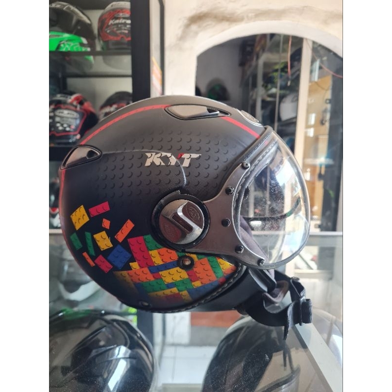 Helm KYT Elsico Original bekas pakai