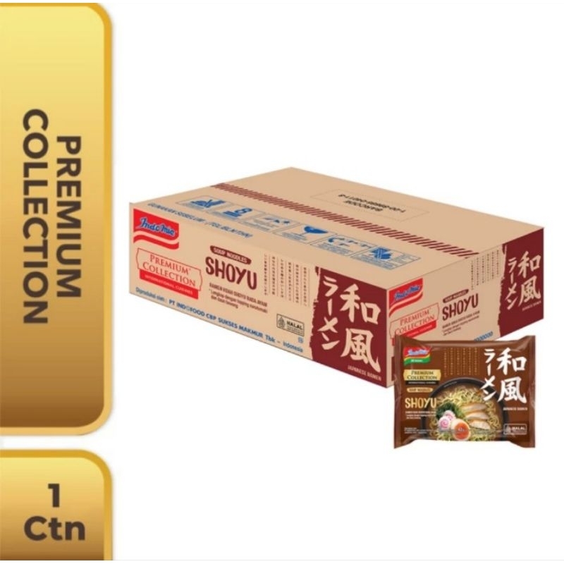 

Indomie Premium Collection Shoyu Ramen 1 Dus 20 Pc