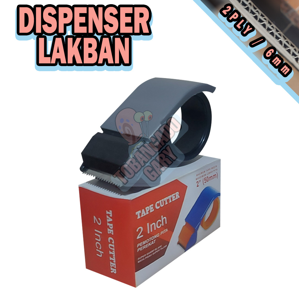 Dispenser Lakban Tape Cutter Alat Pemotong Lakban Besar Isolasi Tempat