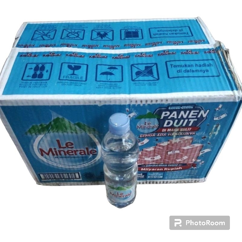 MINUMAN LE MINERALE AIR MINERAL 600ML 1dus 24pcs