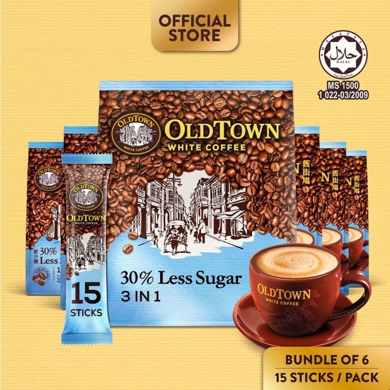 

OldTown White Coffee 3in1 Less Sugar Malaysia