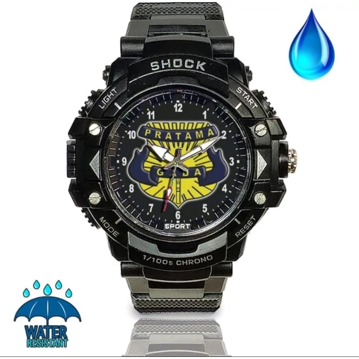 Jam Tangan Exclusive Instansi Satpam Sport tahan air