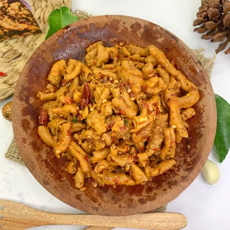 

USUS CRISPY ORIGINAL & USUS CRISPY PEDAS GURIH 100GR