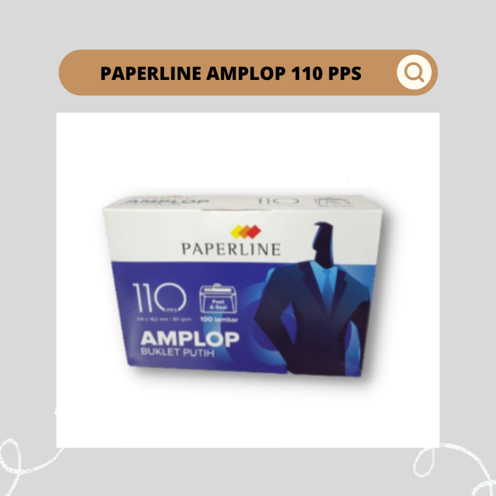 

PAPERLINE AMPLOP 110 PPS