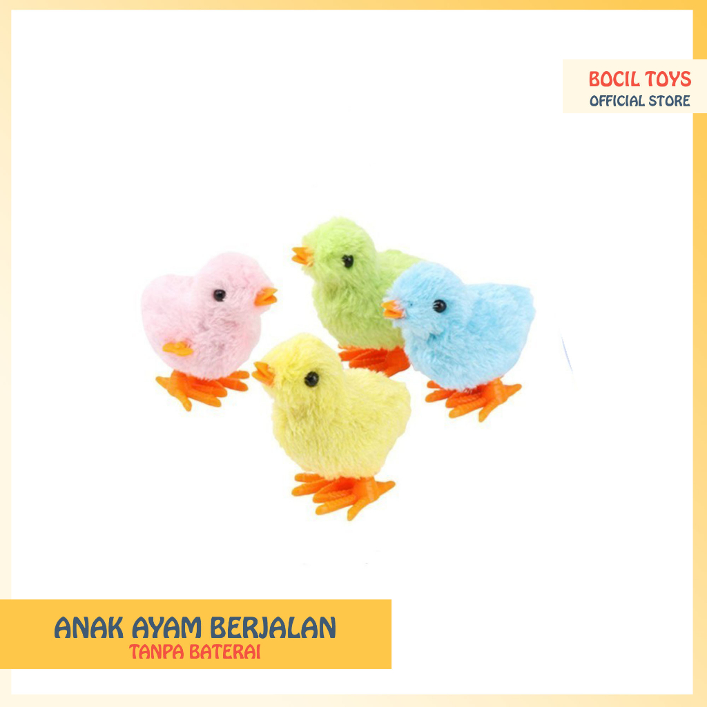 Mainan anak ayam berjalan tanpa baterai lucu viral harga murah bisa COD bisa untuk anak cewek dan co