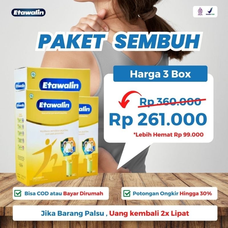 

SUSU ETAWALIN HERBAL ORI ATASI NYERI SENDI ASAM URAT 3 BOX