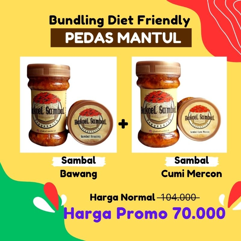 

BAKOEL SAMBAL YOGYAKARTA ( Sambal Sehat Diet Friendly)