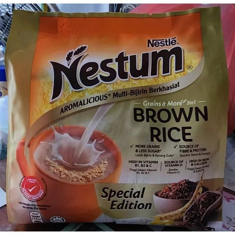 

sereal nestum brown rice