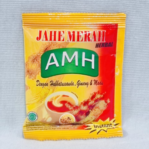 

Jahe Merah Herbal AMH (1 Renteng isi 10 Pcs)