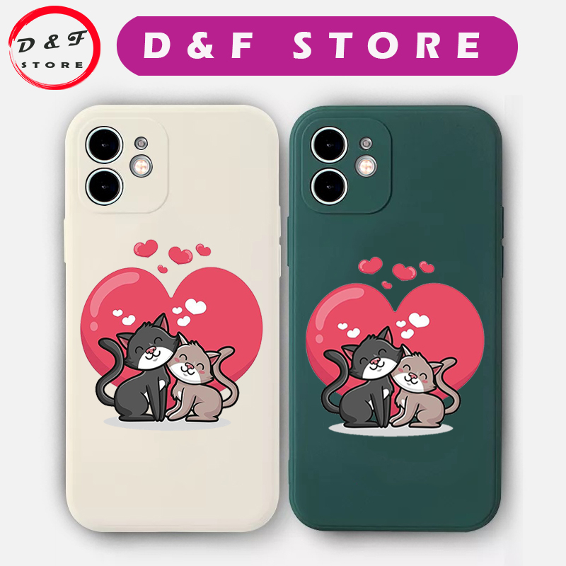 SOFTCASE IPHONE 6/6S/6 PLUS/6S PLUS/7/7 PLUS/8/8 PLUS/XR/11 --- NEW CASE MACARON KUCING LOPE