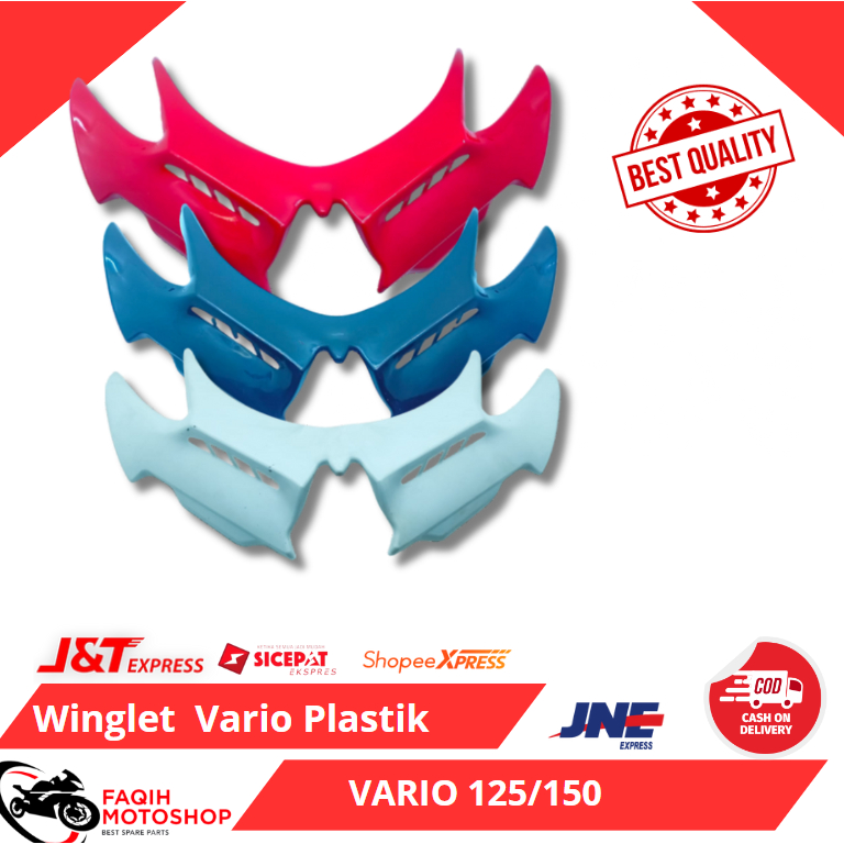 WINGLED WINGLET LAMPU VARIO 150 NEW 125 NEW 2018 WINGLET WINGLED VARIO 150 NEW VARIO 125 NEW 2018