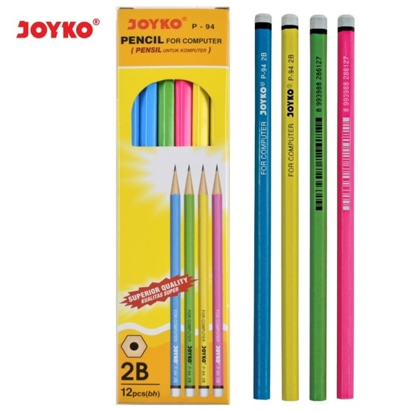 

Joyko Pensil 2B P-94 (Pack 12 Pcs)