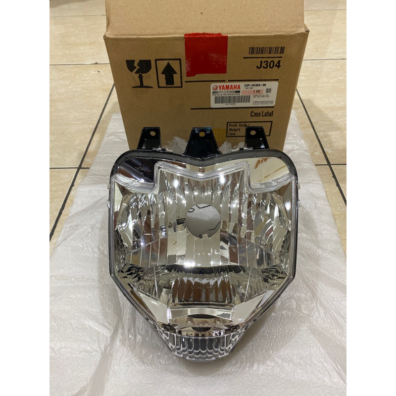 REFLEKTOR LAMPU DEPAN HEADLAMP BYSON FI INJEKSI ORIGINAL ORI ASLI YAMAHA 2UP-H430A-00