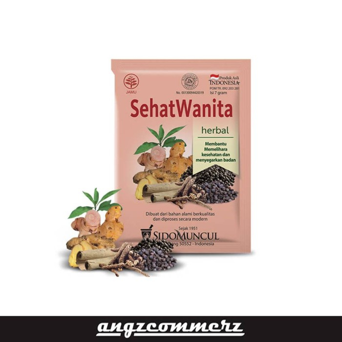 

SIDOMUNCUL Sehat Wanita 1 Sachet