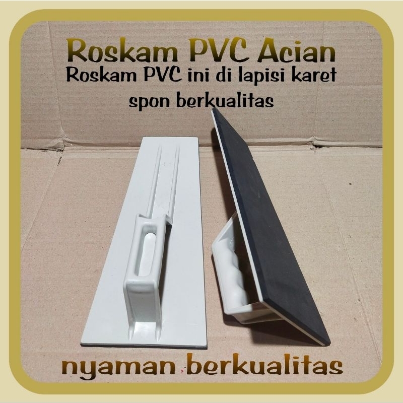 Roskam PVC di lapisi karet spon, mantap TU2T