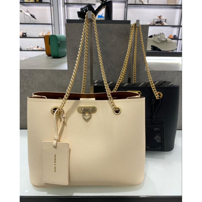 Tas Wanita Tote Bag Charles & Keith Original Store New