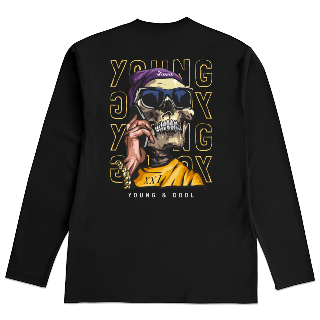 Kaos Infinity Project - YOUNG | Kaos Distro Lengan Panjang S - 3XL