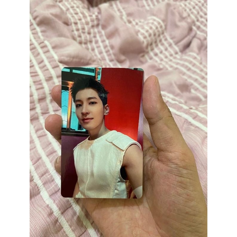 Pc photocard wonwoo weverse fml seventeen