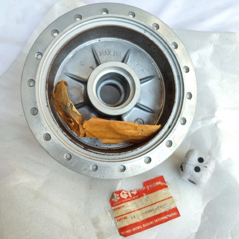 Tromol teromol belakang suzuki gt125 gt185 gp125 stringer t125 RGR thunder 250 original SGP nos