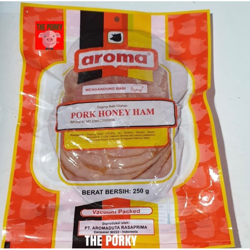 

PORK HONEY HAM AROMA BALI @250GR