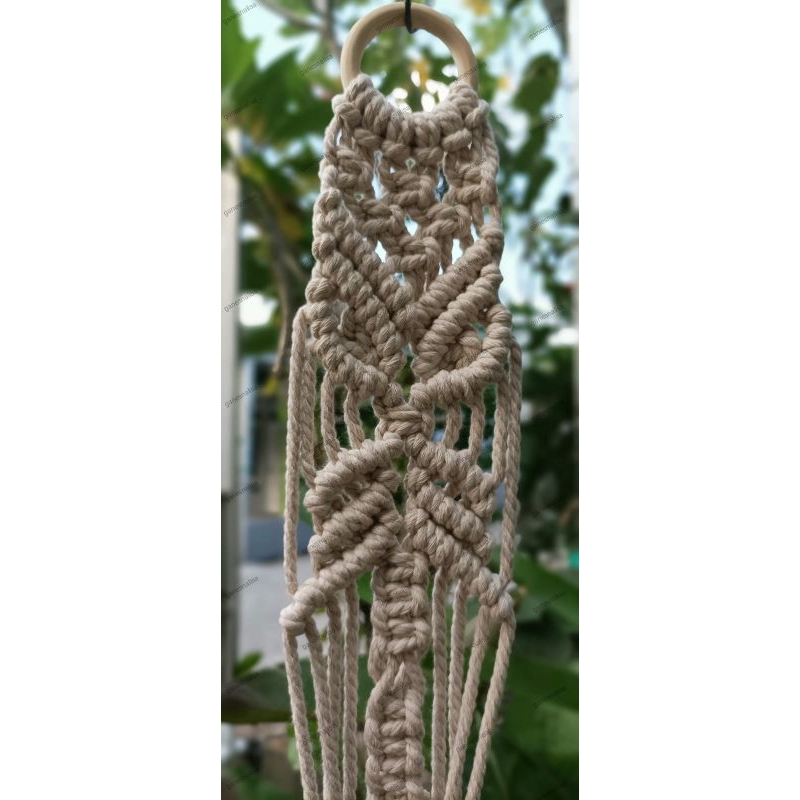 pot gantung murah / pot gantung macrame / macrame pot plant hanger / pot gantung tanaman