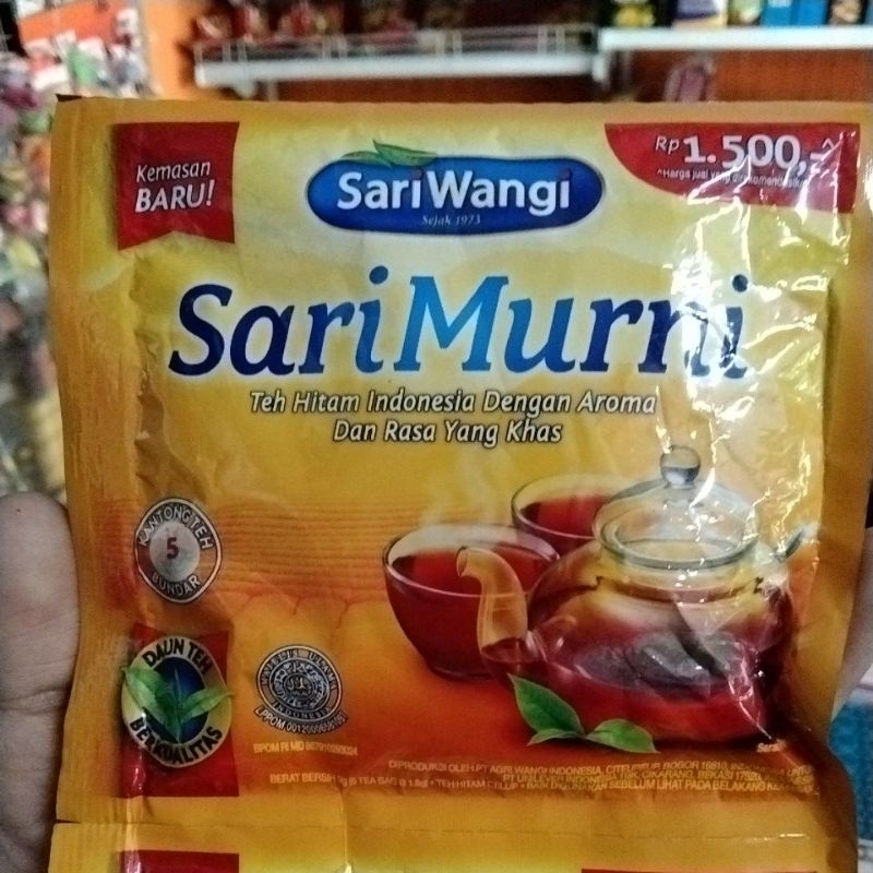 

Teh Sari Murni kantong bundar 9 gr