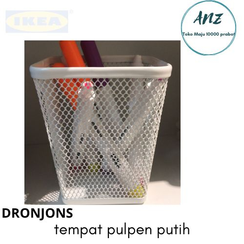 

(100% original) Tempat pulpen / tempat alat tulis warna putih, #dronjons_anz