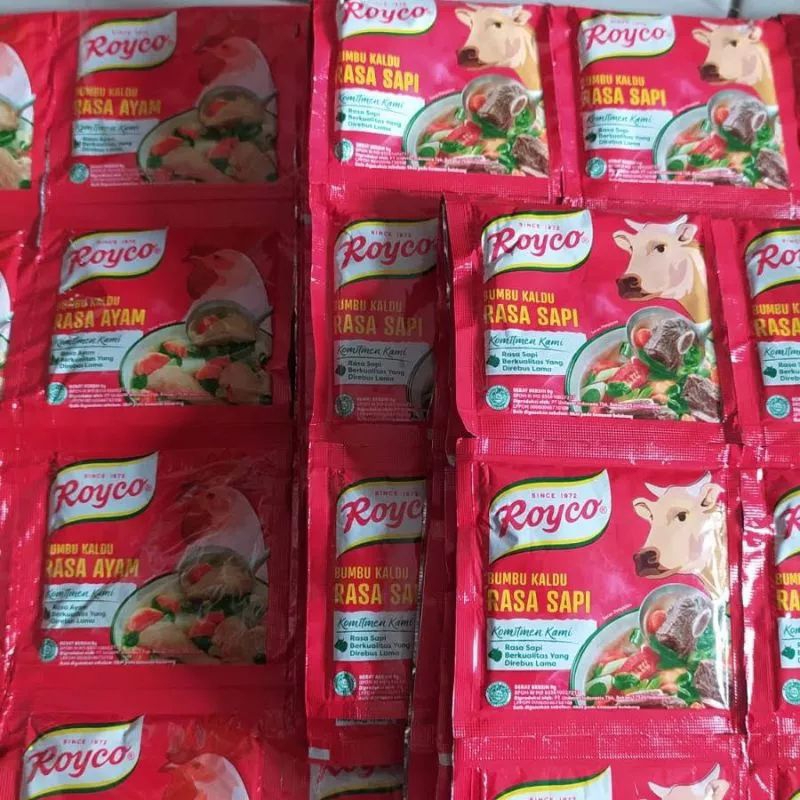 

ROYCO AYAM/SAPI RENTENG ISI 12PC