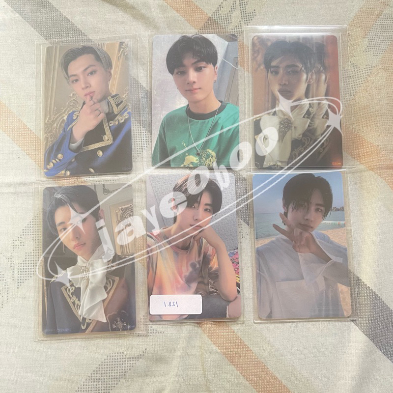 [ENHYPEN] JAY SUNGHOON LUCKYDRAW LD BDC UP SELCA DIMENSION DILEMMA DD CHARY ODY ODYSSEUS