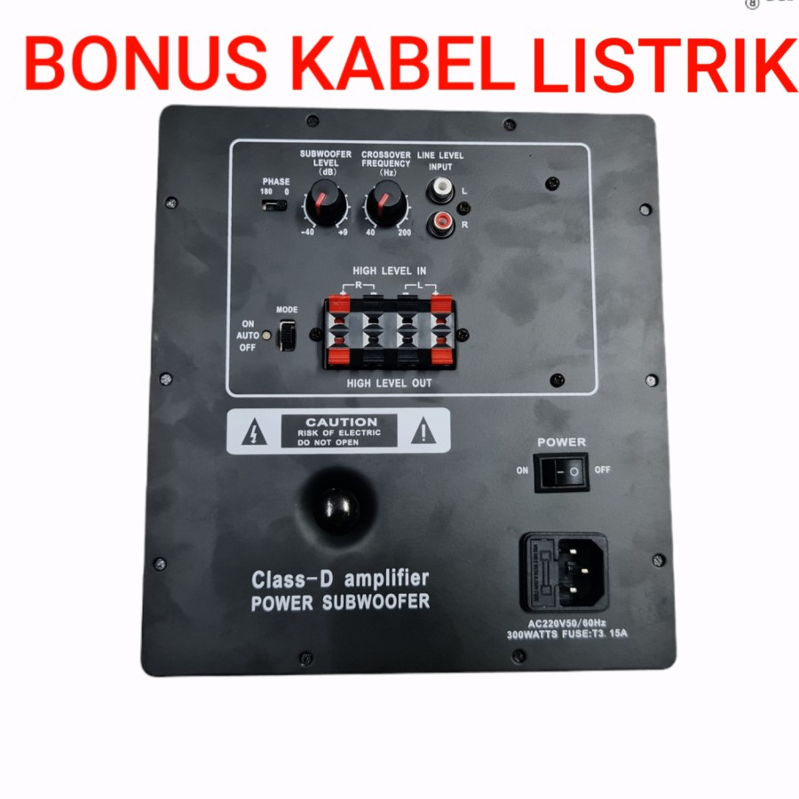 modul power kit subwoofer super bass HT-300 class D