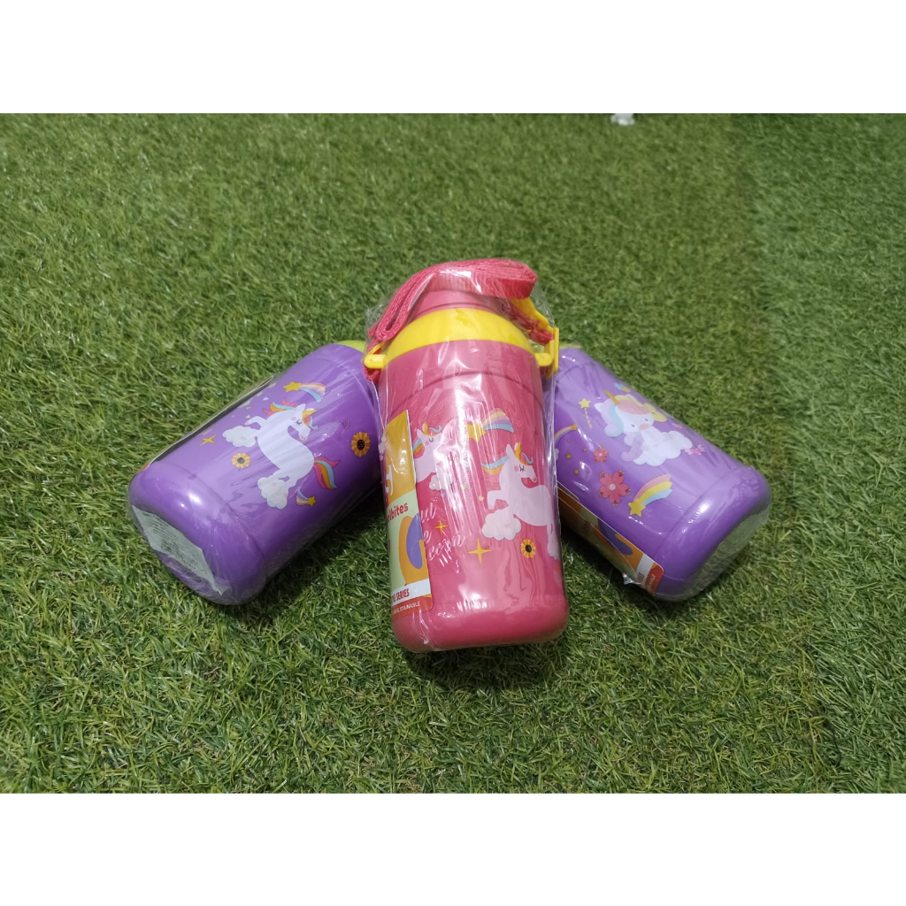 TECHNOPLAST FUNNYCRON BOTTLE 600ML / BOTOL FUNNYCORN TECHNOPLAST / BOTOL MINUM ANAK