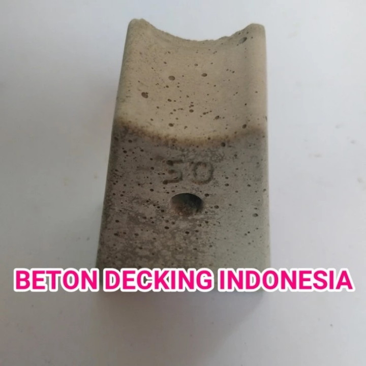 ECERAN - Beton Decking siap pakai 50mm 5cm - Tahu beton