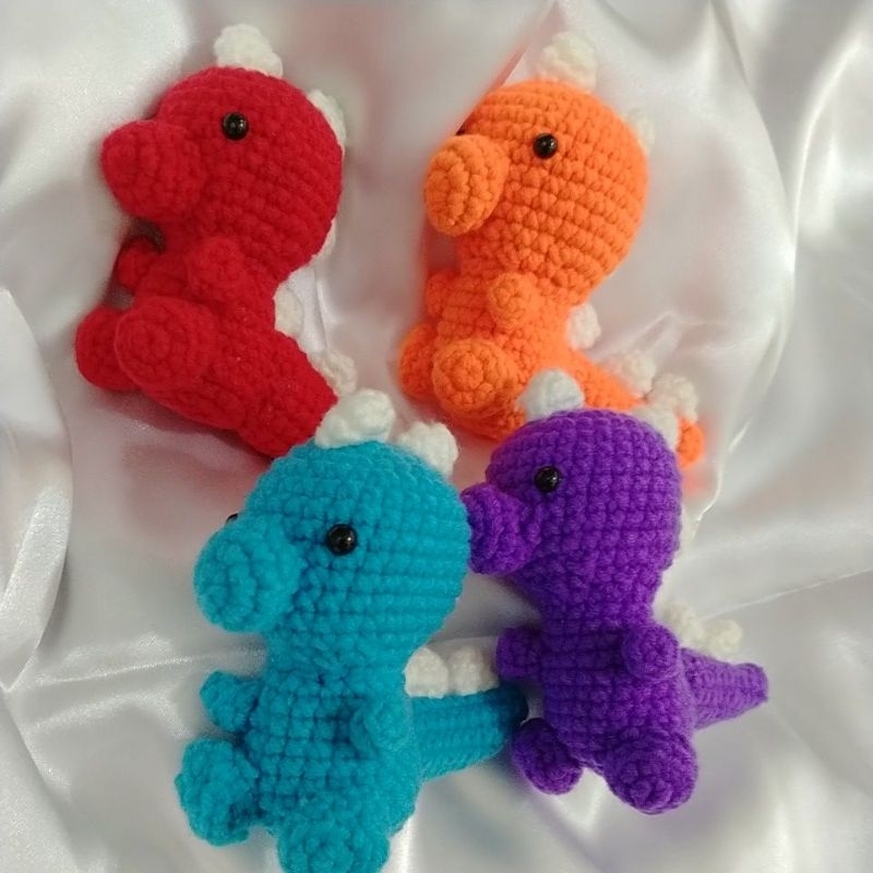 AMIGURUMI DINO BONEKA RAJUT DINOSAURUS
