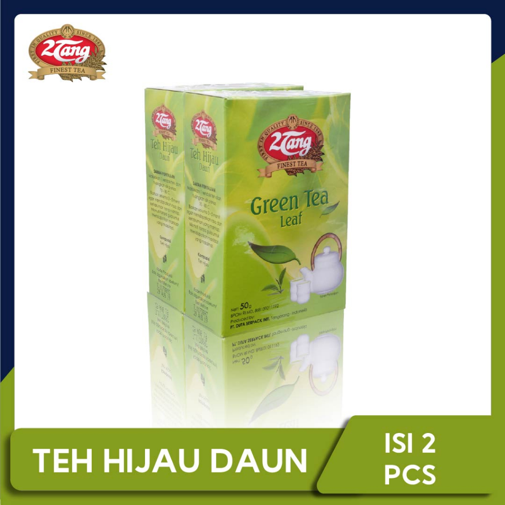 

2Tang Green Tea Leaf [50 gr/2 pcs]