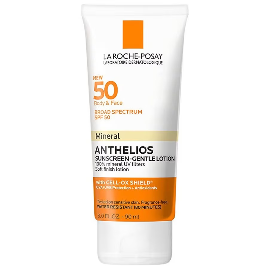 La Roche Posay Anthelios Body & Face Mineral Sunscreen Gentle Lotion SPF 50 Uk 90ml