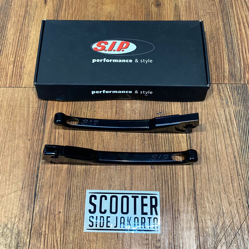 Brake Lever Handle Rem SIP Black Vespa Lx S Primavera Sprint