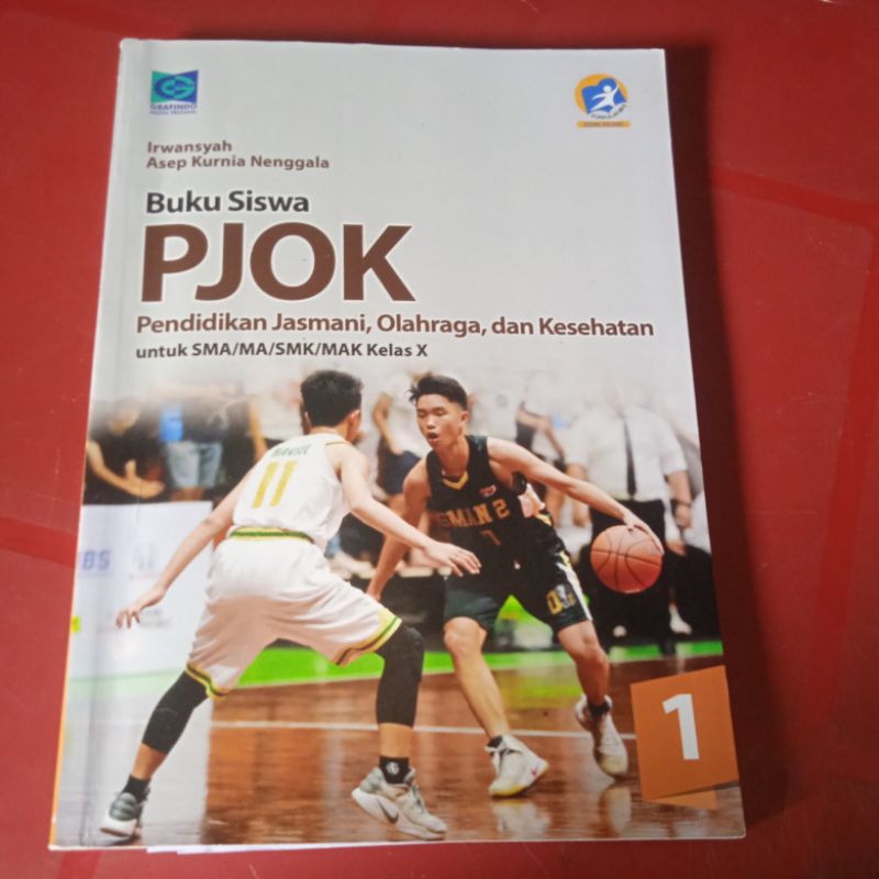 buku PJOK SMA kelas 10 Grafindo