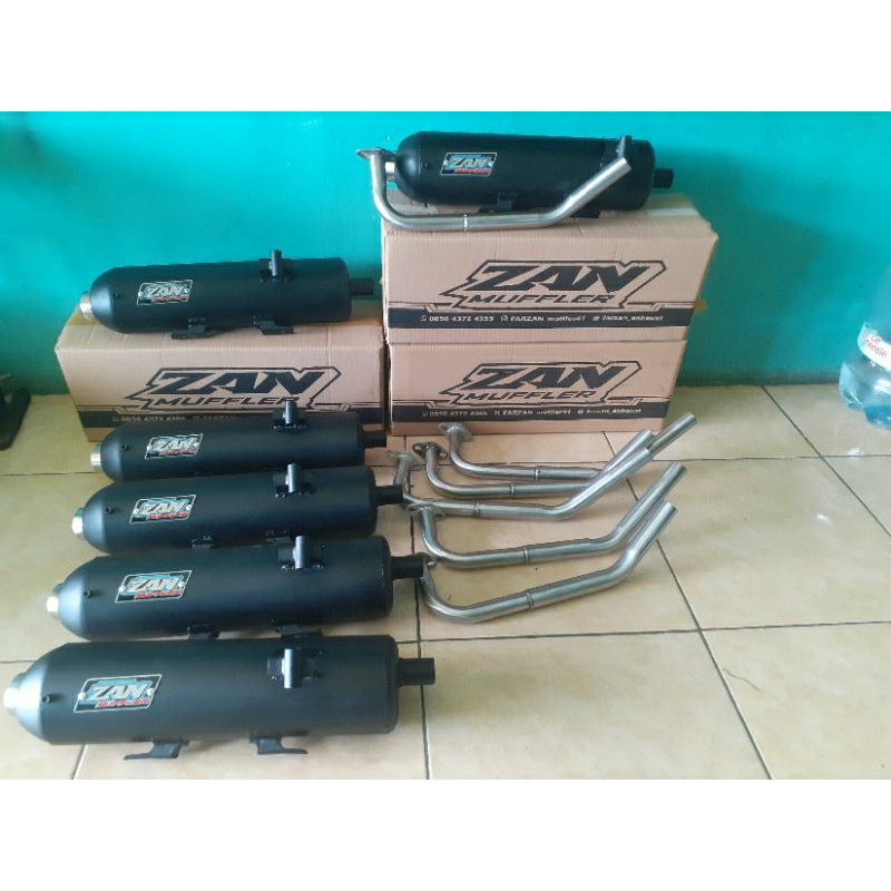 knalpot copy cms vario 125/150 new