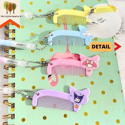 

Pulpen Gel Gantungan Sisir Sanrio Tinta Hitam 0,38mm Tersedia Refill Pen Gel Stationery For School Alat Tulis Kantor Sekolah Ready Grosir Kado Ulang Tahun READY COD