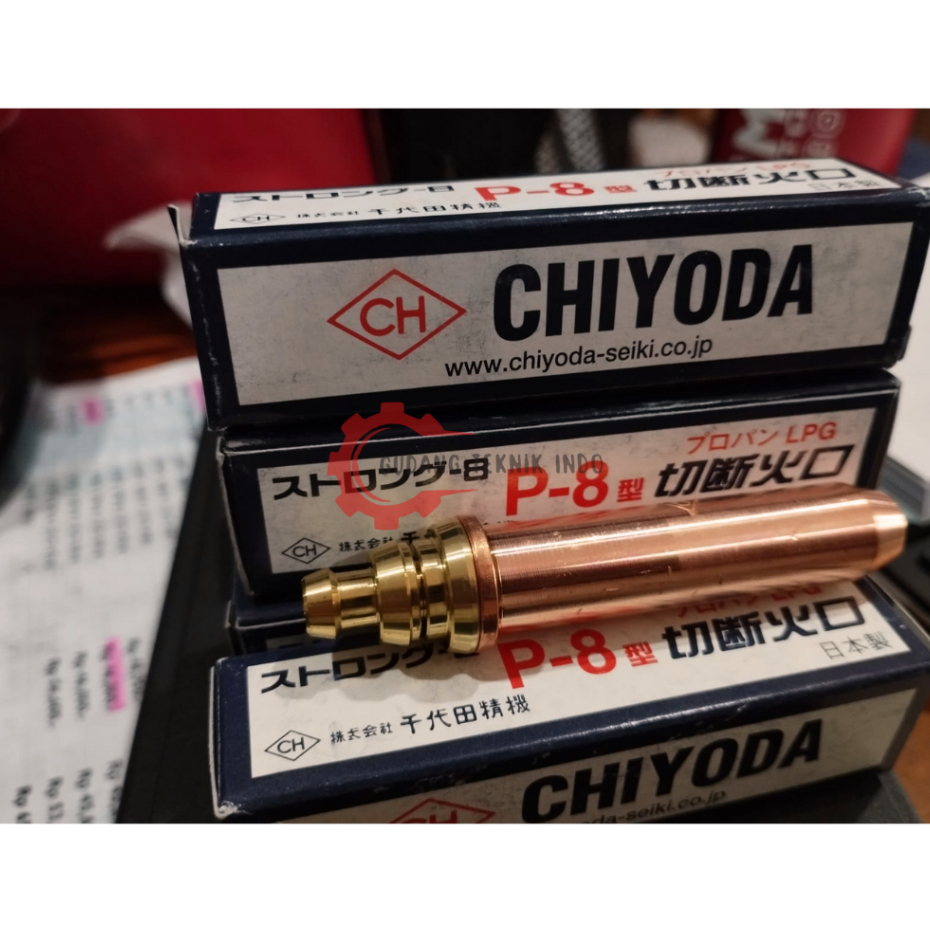 CHIYODA Cutting Tip LPG P8 Strong 8 / Cutting Tip LPG Strong 8 CHIYODA