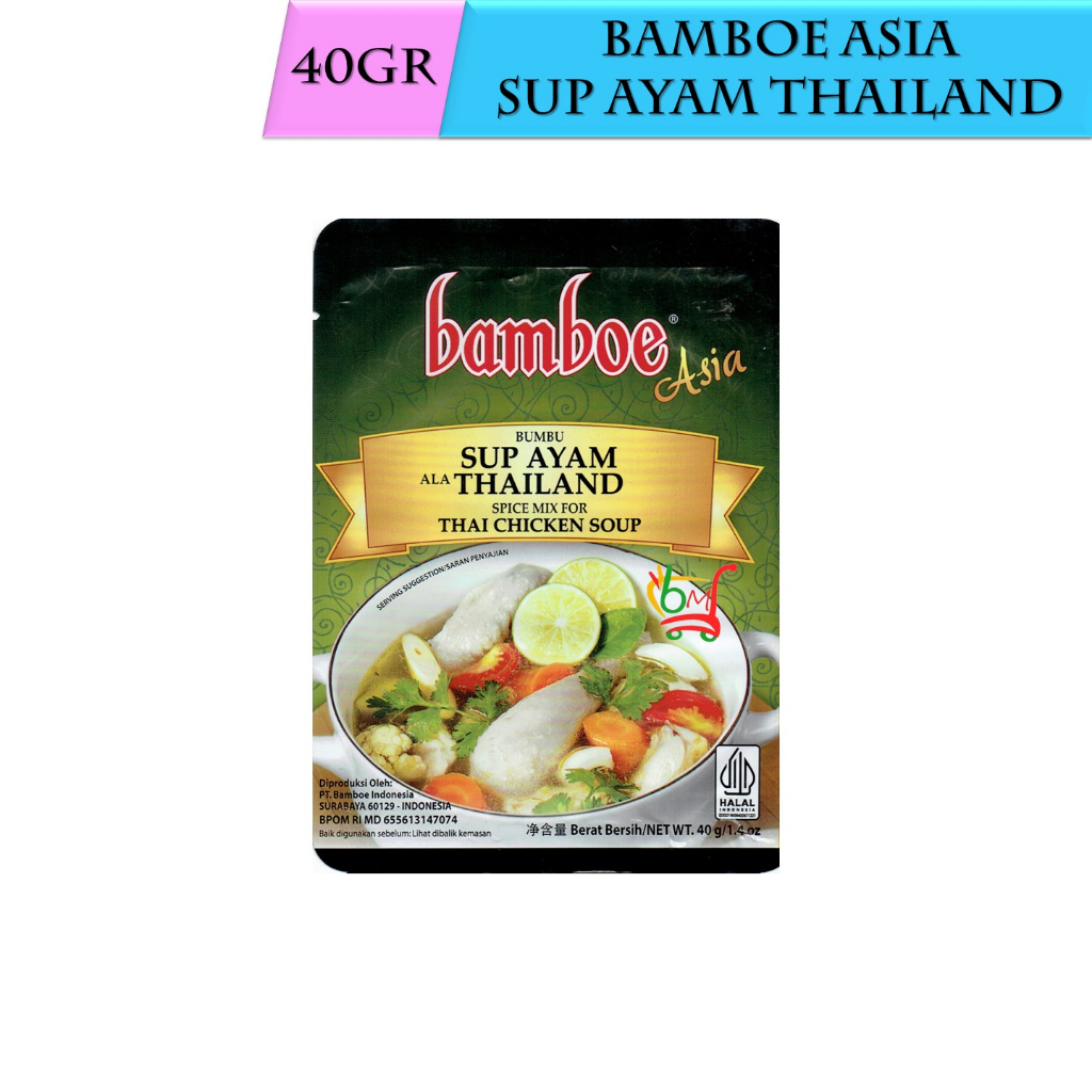 

Bamboe Asia Sup Ayam Ala Thailand Bumbu Masak Ala Asia