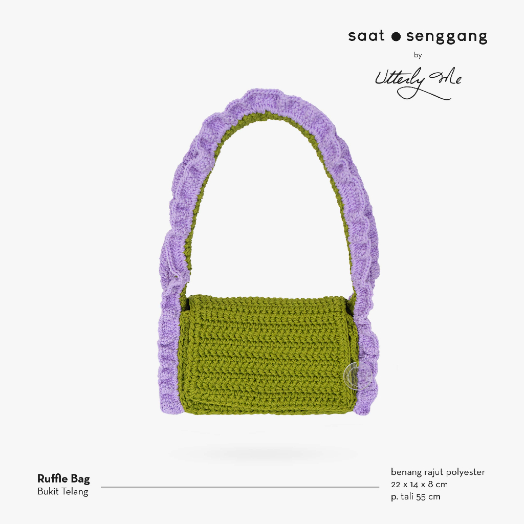 Saat Senggang Bersama Natalia Kiantoro - Ruffle Bag Bukit Telang