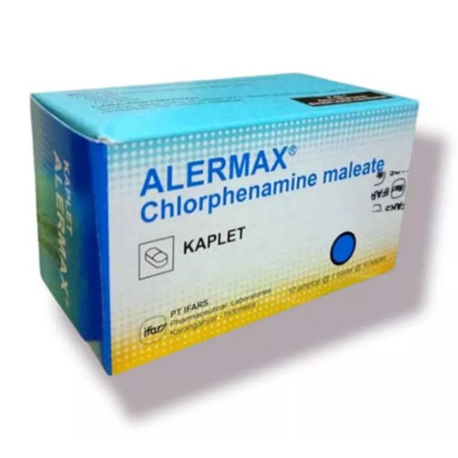 ALERMAX BOX ISI 100 TABLET - Mengatasi alergi gatal biduran